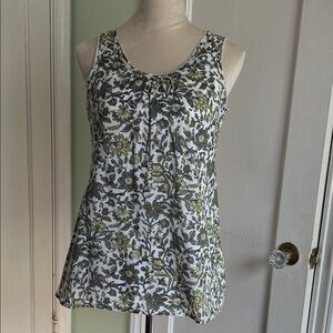 J. Jill Floral Sleeveless Top